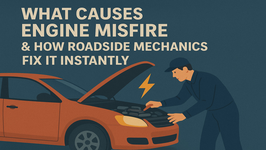What Causes Engine Misfire & How Roadside Mechanics Fix It Instantly